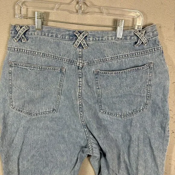 CJ Banks Womens Blue Capri Jeans Plus Size 16W - Picture 11 of 15